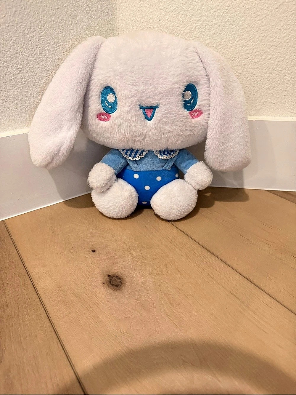 Sanrio Cinnamoroll Blue Polka Dot Jumper Plush